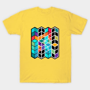 Plaid artwork T-Shirt